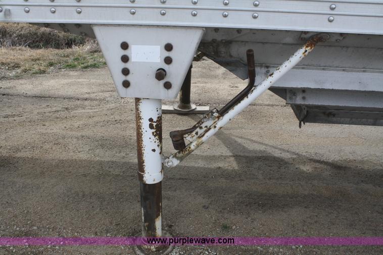 image for item F2825 1993 Timpte double hopper grain trailer