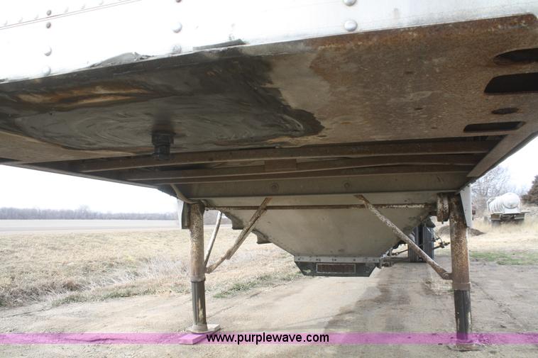 image for item F2825 1993 Timpte double hopper grain trailer