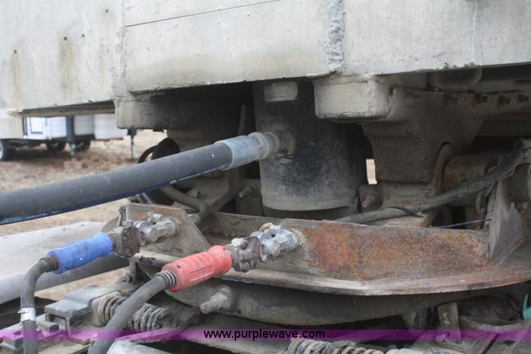 image for item F2954 1997 Mate 38' aluminum end dump trailer