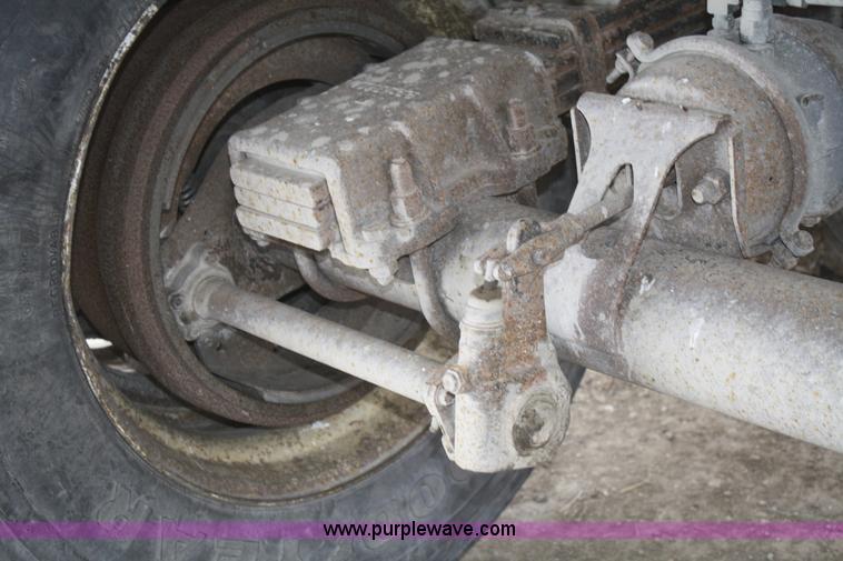 image for item F2954 1997 Mate 38' aluminum end dump trailer