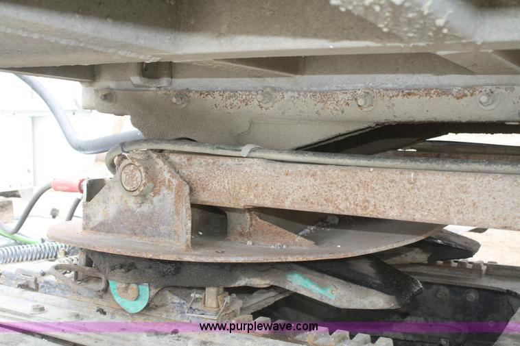 image for item F2954 1997 Mate 38' aluminum end dump trailer