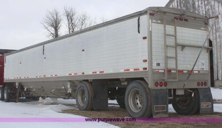 image for item F2982 1998 Timpte spread axle grain trailer