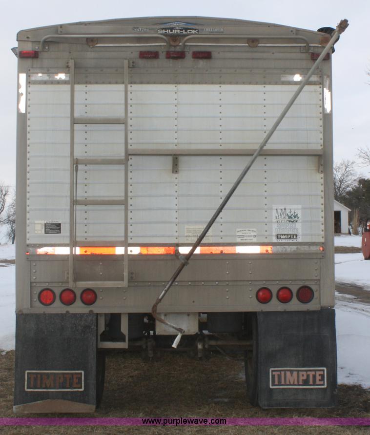 image for item F2982 1998 Timpte spread axle grain trailer