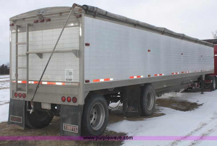 image for item F2982 1998 Timpte spread axle grain trailer
