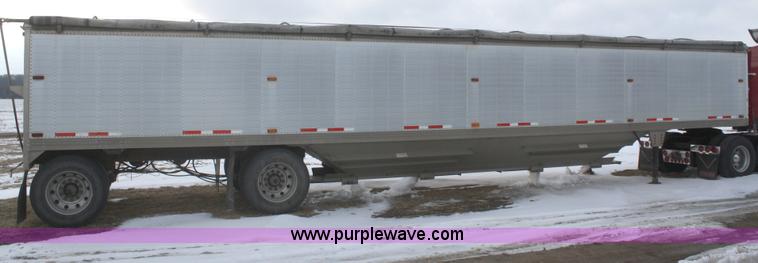 image for item F2982 1998 Timpte spread axle grain trailer