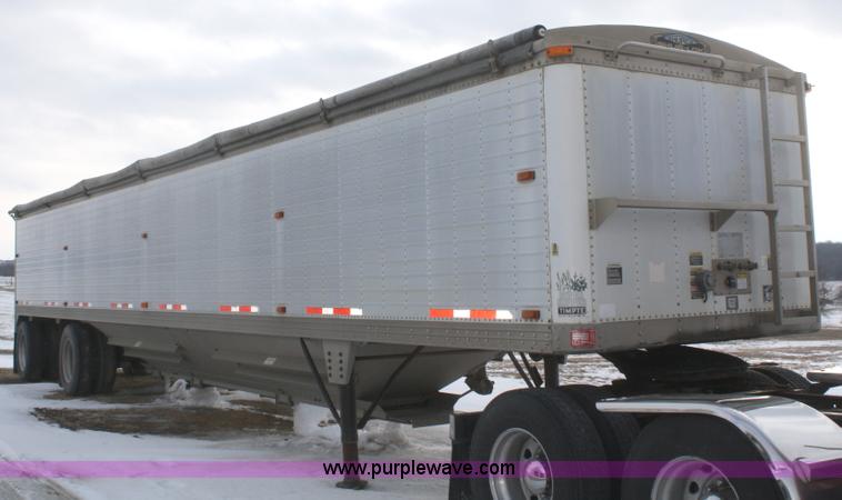 image for item F2982 1998 Timpte spread axle grain trailer