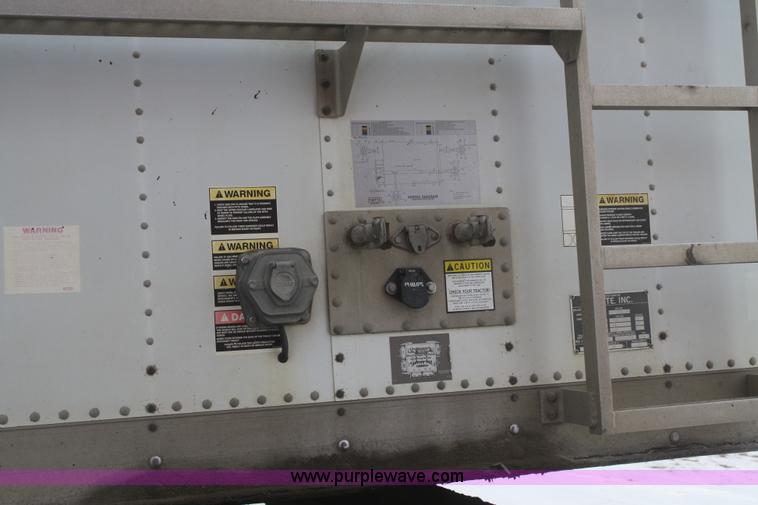 image for item F2982 1998 Timpte spread axle grain trailer