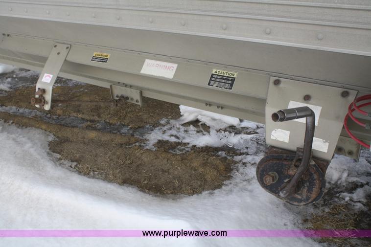 image for item F2982 1998 Timpte spread axle grain trailer