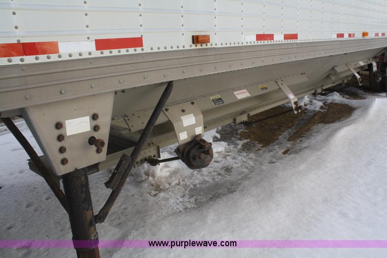 image for item F2982 1998 Timpte spread axle grain trailer