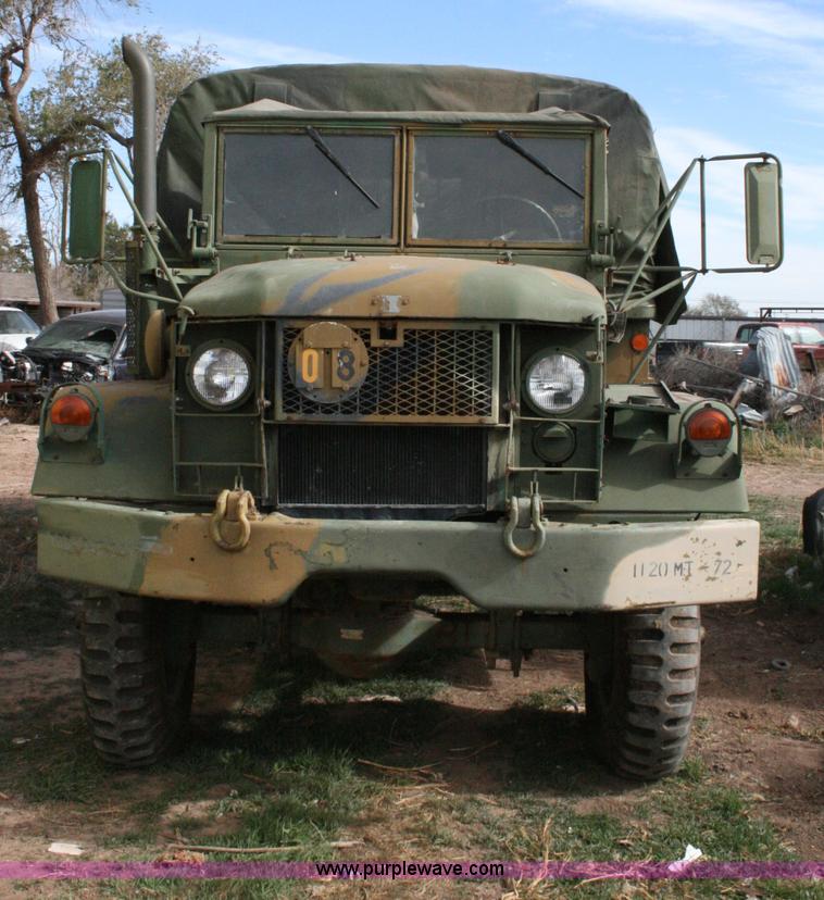 image for item G5571 1968 Military M35A2 2.5 ton truck