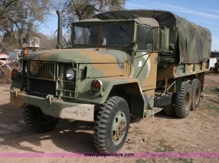 image for item G5571 1968 Military M35A2 2.5 ton truck