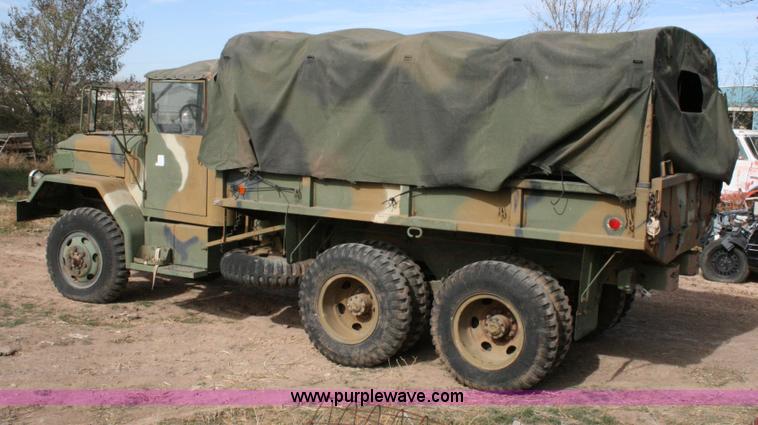 image for item G5571 1968 Military M35A2 2.5 ton truck
