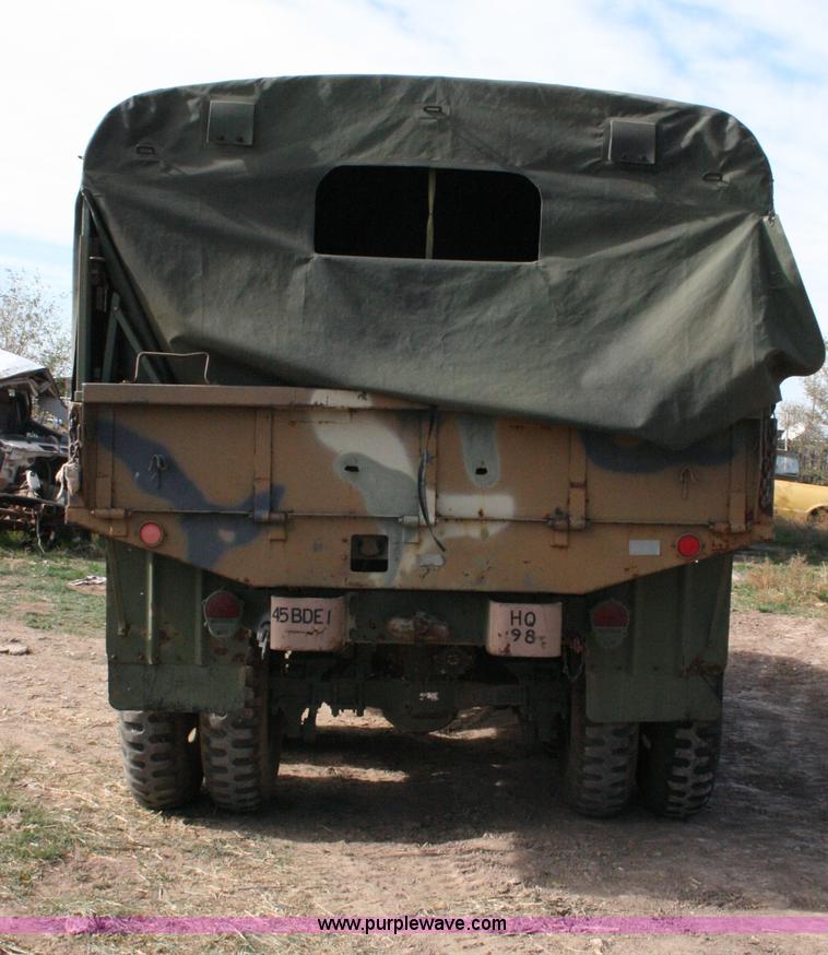 image for item G5571 1968 Military M35A2 2.5 ton truck