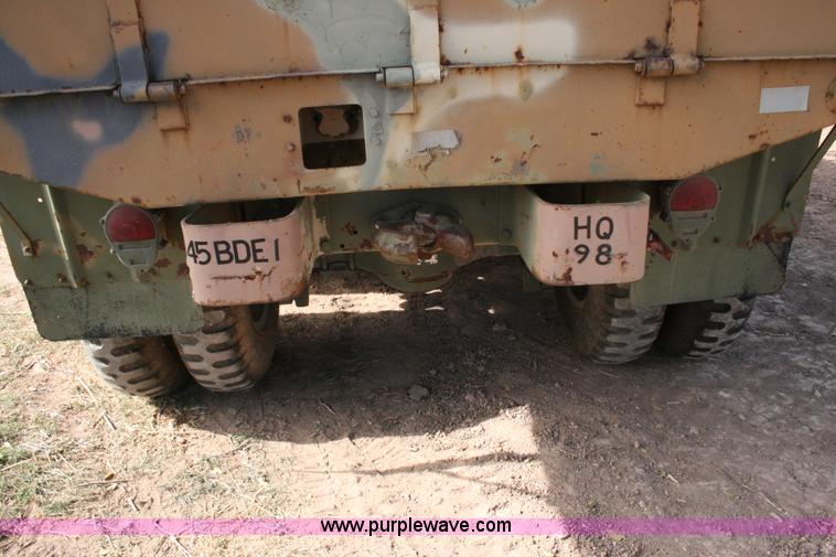 image for item G5571 1968 Military M35A2 2.5 ton truck