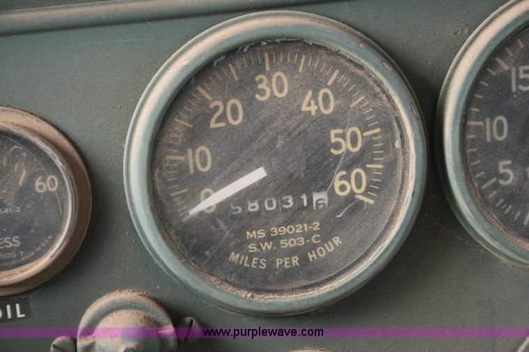 image for item G5571 1968 Military M35A2 2.5 ton truck