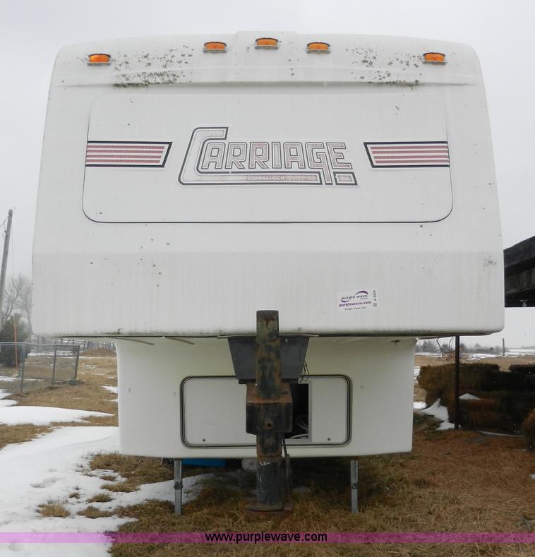image for item A3924 1989 Carriage 35' gooseneck camper