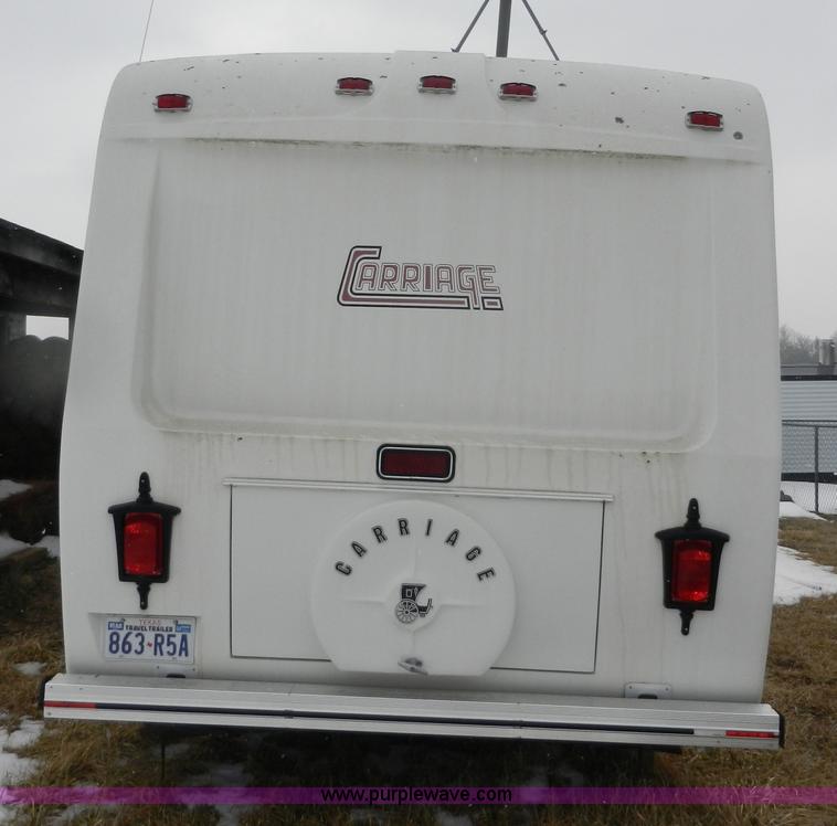 image for item A3924 1989 Carriage 35' gooseneck camper