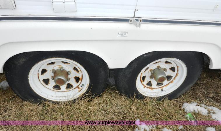 image for item A3924 1989 Carriage 35' gooseneck camper