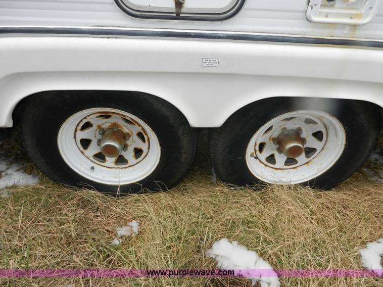 image for item A3924 1989 Carriage 35' gooseneck camper