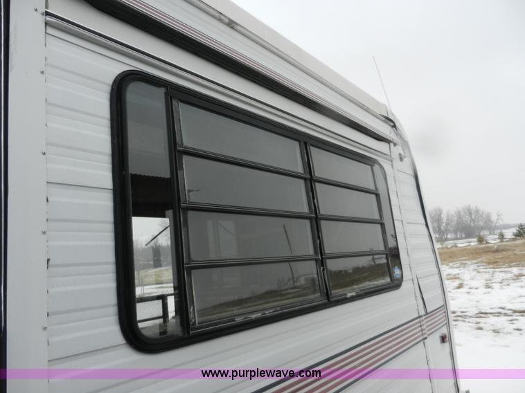 image for item A3924 1989 Carriage 35' gooseneck camper