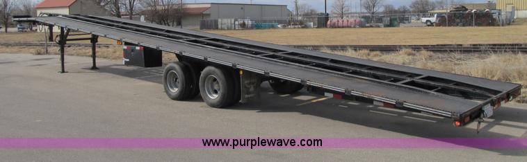 image for item B1844 2007 Big Tex 20AC-51 gooseneck auto/combo transport trailer