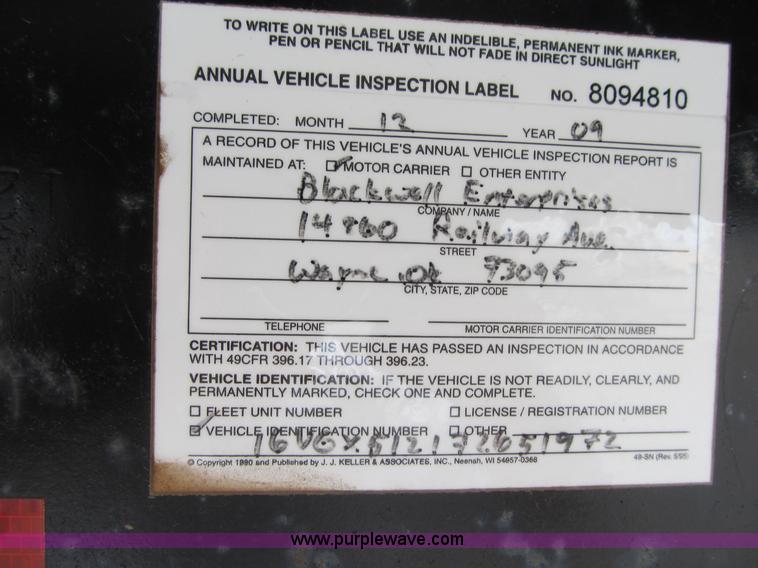 image for item B1844 2007 Big Tex 20AC-51 gooseneck auto/combo transport trailer