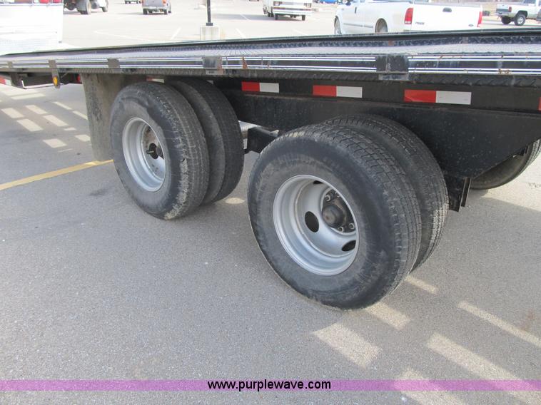 image for item B1844 2007 Big Tex 20AC-51 gooseneck auto/combo transport trailer