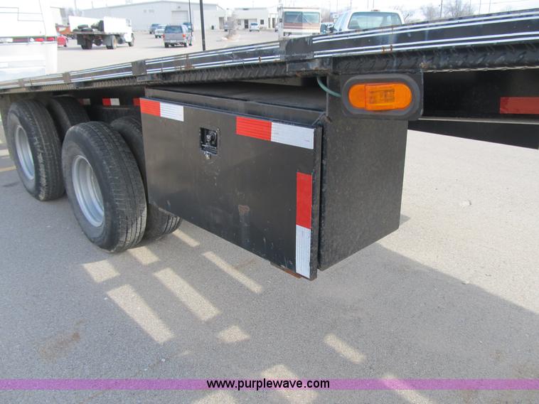 image for item B1844 2007 Big Tex 20AC-51 gooseneck auto/combo transport trailer