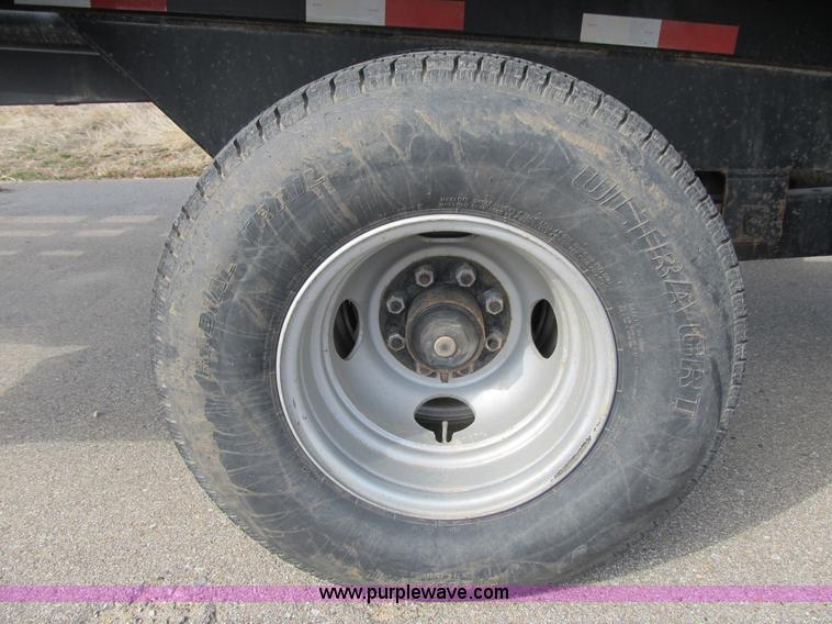 image for item B1844 2007 Big Tex 20AC-51 gooseneck auto/combo transport trailer