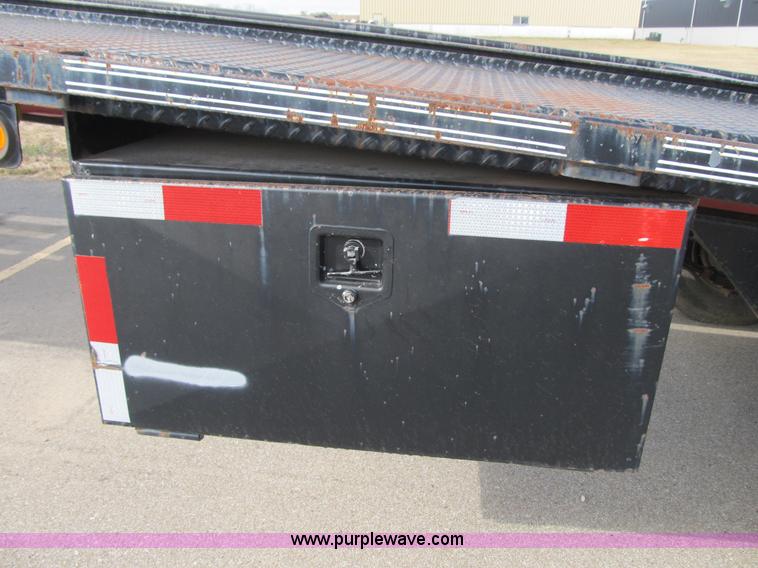 image for item B1844 2007 Big Tex 20AC-51 gooseneck auto/combo transport trailer