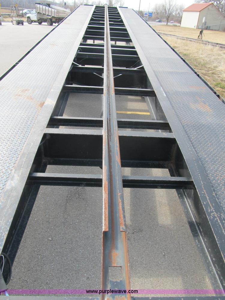 image for item B1844 2007 Big Tex 20AC-51 gooseneck auto/combo transport trailer