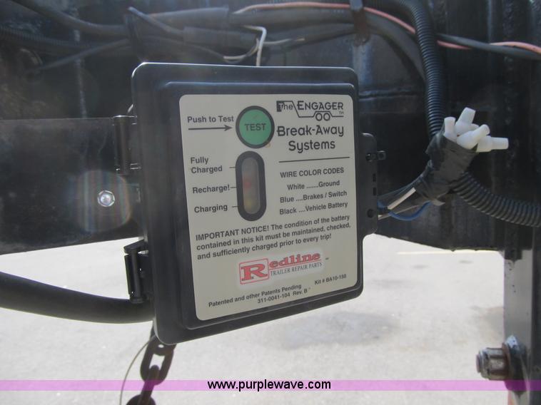 image for item B1844 2007 Big Tex 20AC-51 gooseneck auto/combo transport trailer