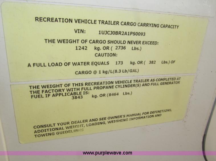 image for item B5280 2010 Jayco Eagle 30.5RLS Superlite camper