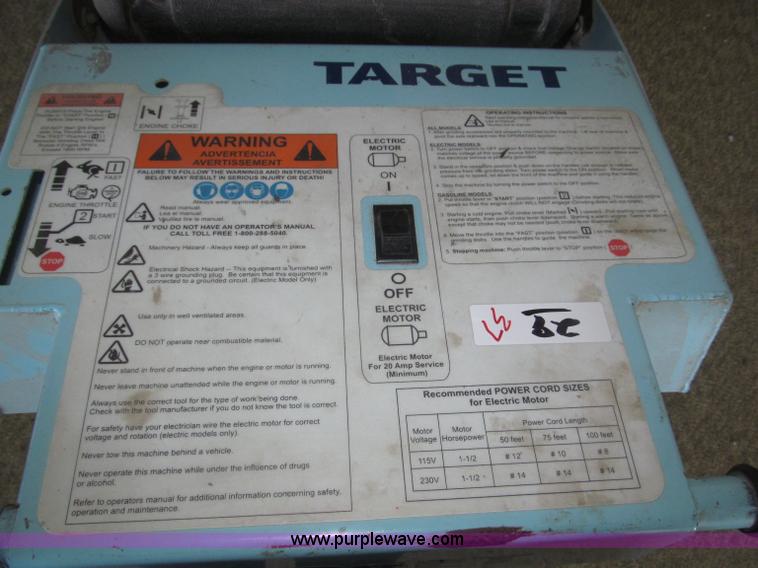 image for item B5374 Target twin head diamond disc grinder