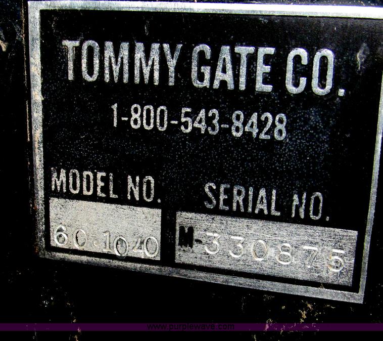image for item B5386 Tommy Gate 601040 lift gate