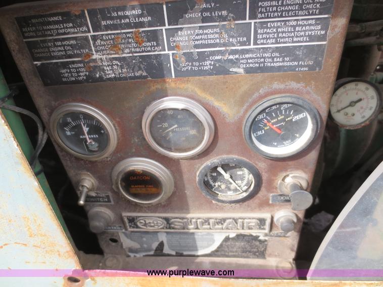 image for item D5769 Sullair air compressor