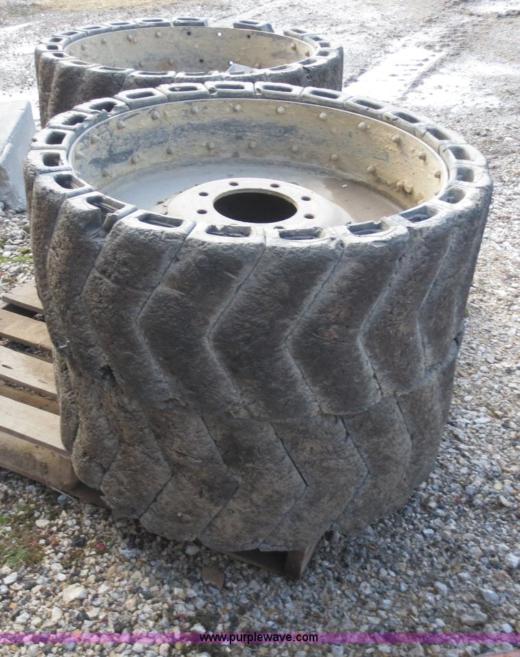 image for item D5776 (4) Air Boss solid rubber tires