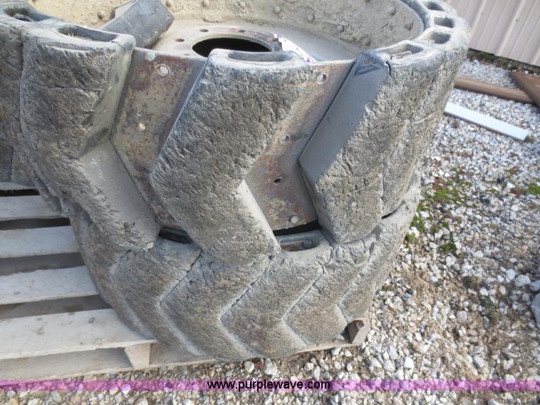 image for item D5776 (4) Air Boss solid rubber tires