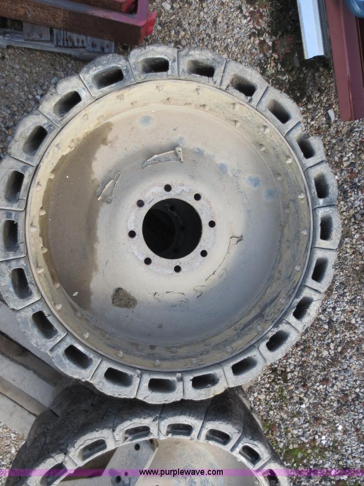 image for item D5776 (4) Air Boss solid rubber tires