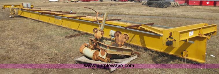 image for item D5780 Oard five ton bridge crane