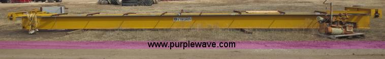 image for item D5780 Oard five ton bridge crane