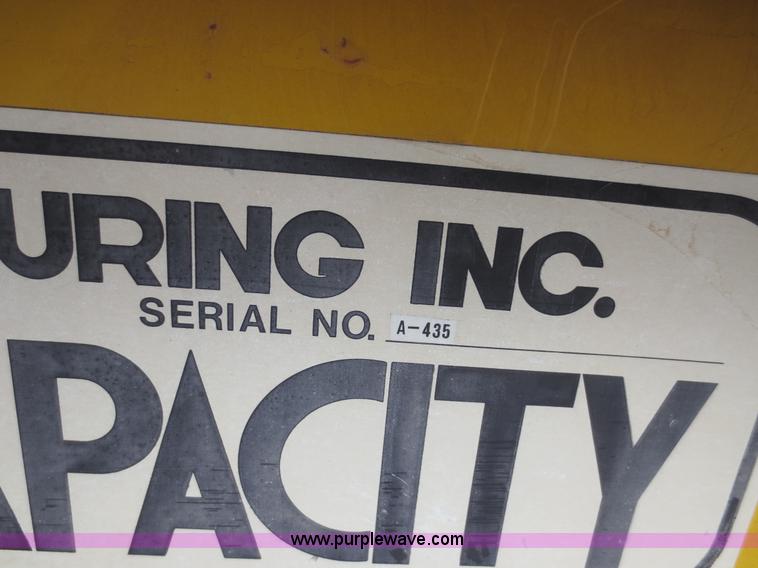 image for item D5780 Oard five ton bridge crane