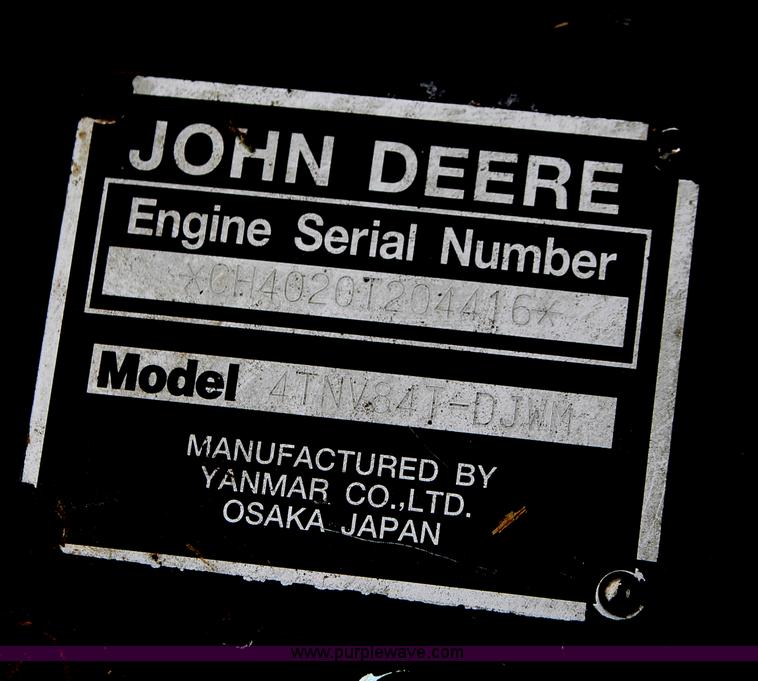 image for item E2841 John Deere 1600 Turbo Series II mower