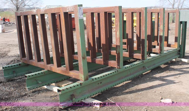 image for item E2861 Industrial cantilever rack shelving