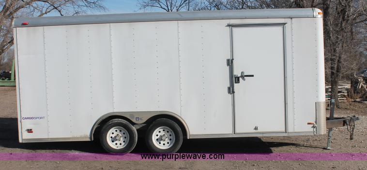 image for item E2875 2005 Pace American cargo sport enclosed trailer