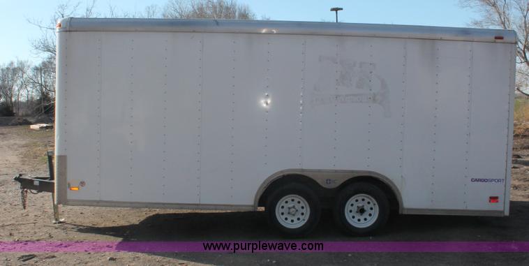 image for item E2875 2005 Pace American cargo sport enclosed trailer