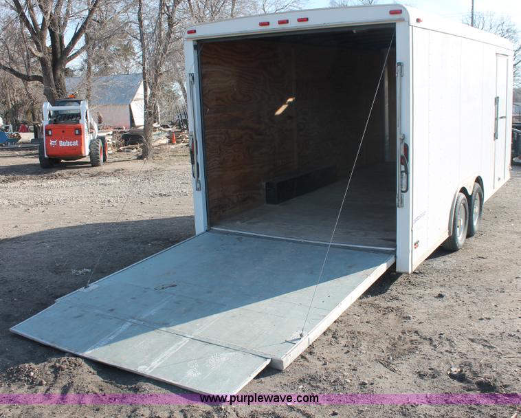 image for item E2875 2005 Pace American cargo sport enclosed trailer