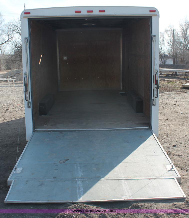 image for item E2875 2005 Pace American cargo sport enclosed trailer