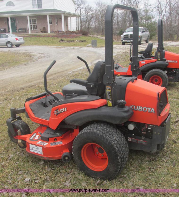 image for item E7104 Kubota ZD331 PRO commercial lawn mower