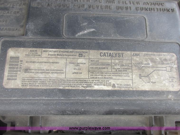 image for item E7120 1997 Chevrolet 3500 HD pickup truck